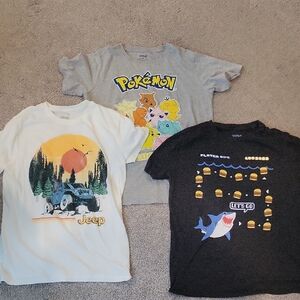 Jeep Gray and White Short Sleeve Tees Casual Collection